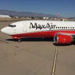 The runway at Kano Airport was closed after a tire burst on a Max Air aircraft.