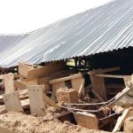 Over 500 homes in Kogi are destroyed by a rainstorm.