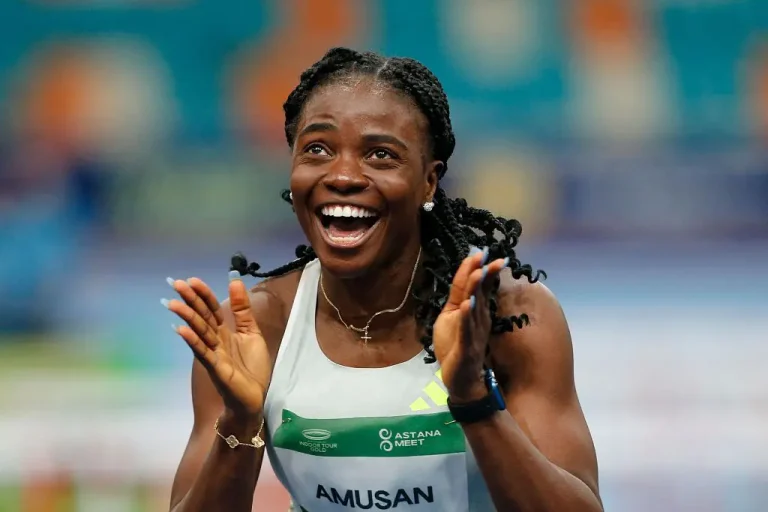 Amusan confirms for the start of the Diamond League season