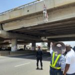 Ogun Lotto Bridge is damaged by a careless driver, and FG regrets the effect.