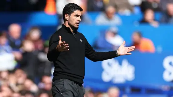 EPL: Arteta is furious following Arsenal’s 2-2 draw with Crystal Palace, saying, “I am disappointed.”