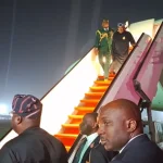 Breaking: Nigerian President Tinubu Arrives Back in Abuja