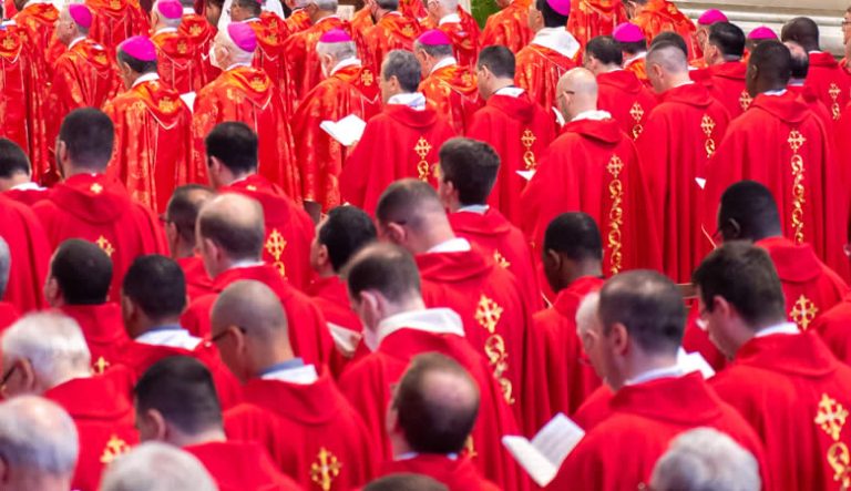 Cardinals convene to determine the election date for Pope Francis’ successor.