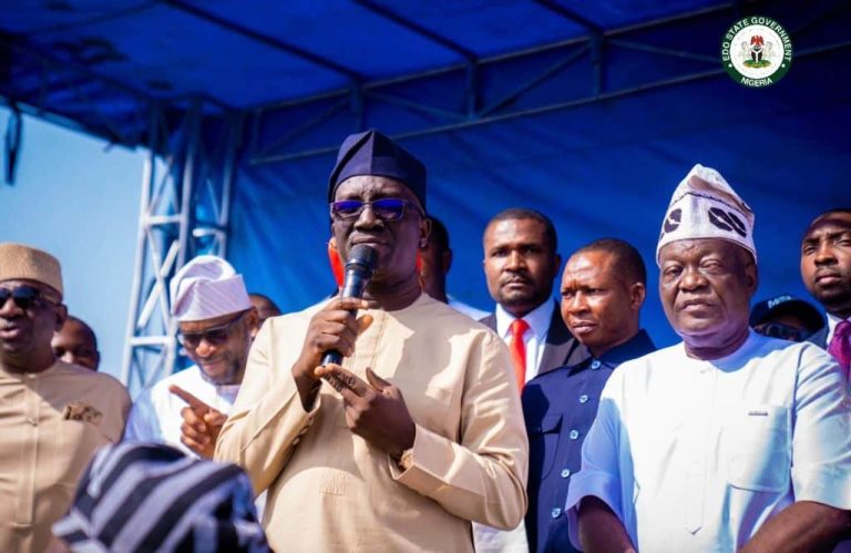 Politics Governor Okpebholo Promotes Tinubu’s 2027 Re-Election by Lauding Oborevwori and Okowa’s APC Defection