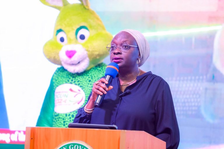 Abiodun releases the theme song, logo, and mascot for the National Sports Festival.