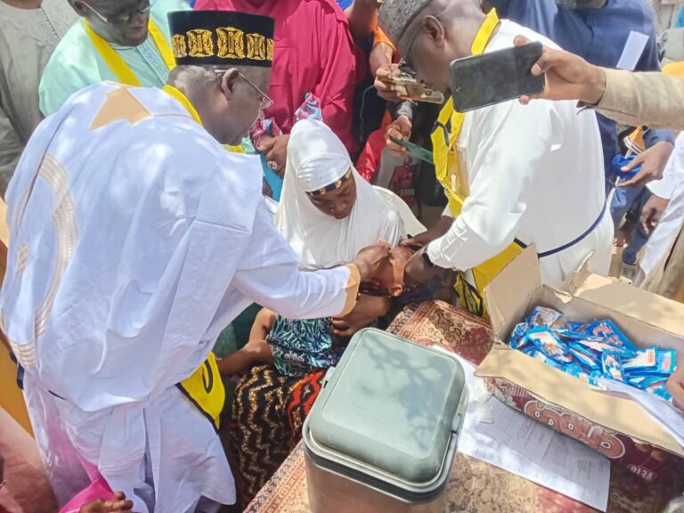 The polio vaccination campaign in Bauchi has begun.
