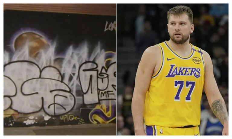 Luka Doncic gives $5,000 to assist in the restoration of the mural of Kobe and Gianna Bryant