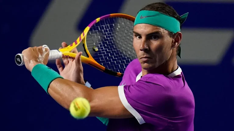 Nadal: “I don’t miss tennis.”