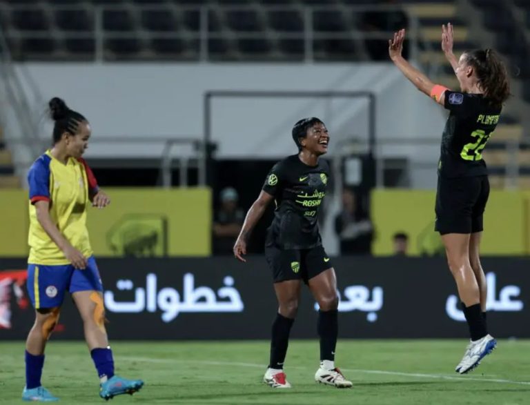 The Saudi Women’s League POTM award nominees are the Super Falcons duo.