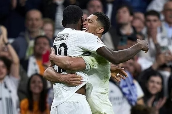 Jude Bellingham and Antonio Rudiger, two Real Madrid players, got into a fight.