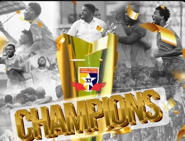 Remo Stars Clinch Their Maiden NPFL Championship Following Narrow Win Against Niger Tornadoes