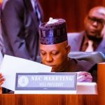 Just in: Rivers’ sole administrator makes an unexpected appearance while vice president Shettima oversees NEC
