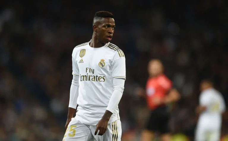 Vinicius Jr, a star player for Real Madrid, is facing a potential two-year suspension from football.