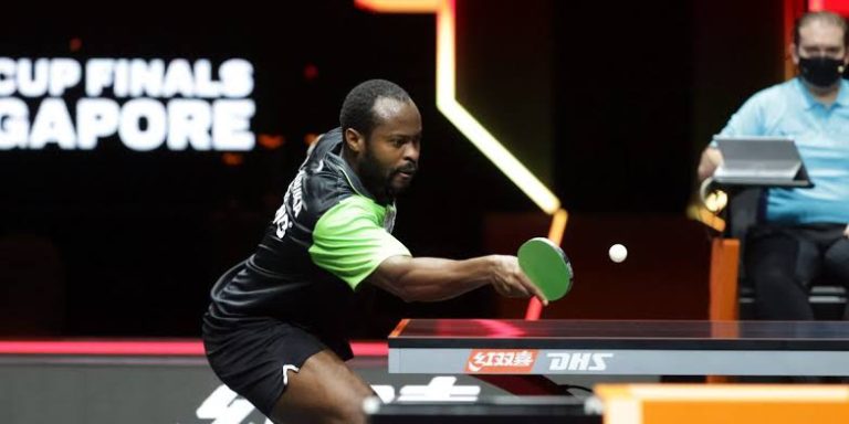 The 2025 ITTF World Cup First Match Is Won by Quadri Aruna