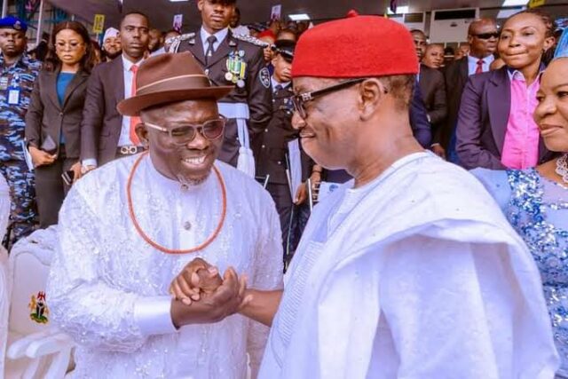 Okowa explains why we switched to APC in Delta.