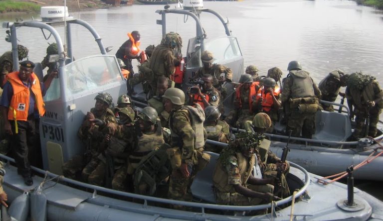 Reports The Nigerian military captures 23 suspected oil thieves and recovers more than 180,000 liters of stolen crude oil.