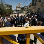 When visiting the West Bank, Israeli military open fire on diplomats.