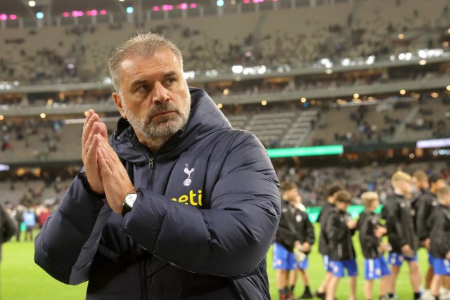 In the Europa final between Spurs and Manchester United, Postecoglou battles to avoid being fired.