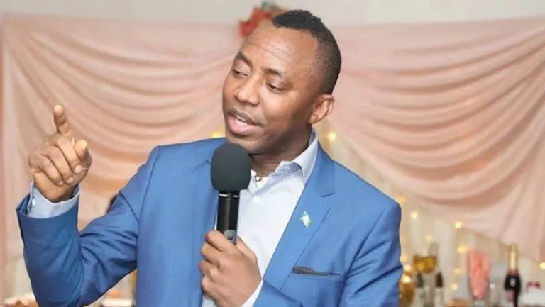 Tinubu’s government is knocked down by Sowore, who claims that more parts of Nigeria could be controlled by terrorists.