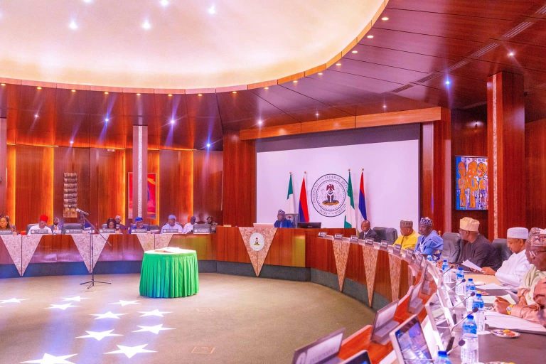 President Tinubu Meets with the FEC