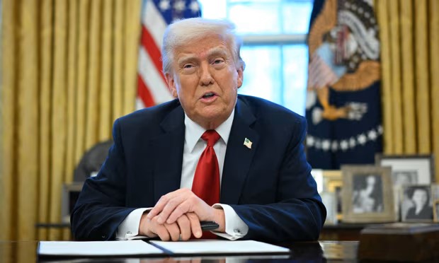 Trump says he would impose a 50% tariff on EU imports starting in June.