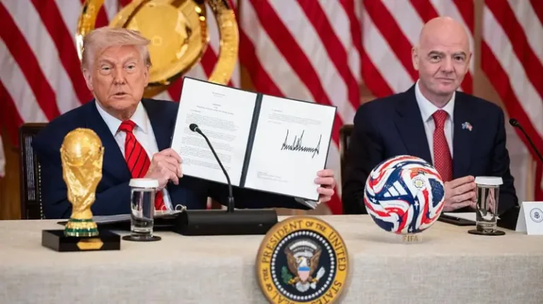 Donald Trump Urges FIFA To Include Russia In The 2026 World Cup