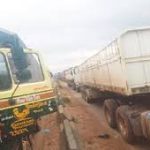 A petrol tanker falls on a poor Asaba-Onitsha road, causing panic.