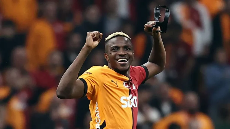 Turkey: Osimhen’s reaction after Cup victory with Galatasaray and record-breaking achievement