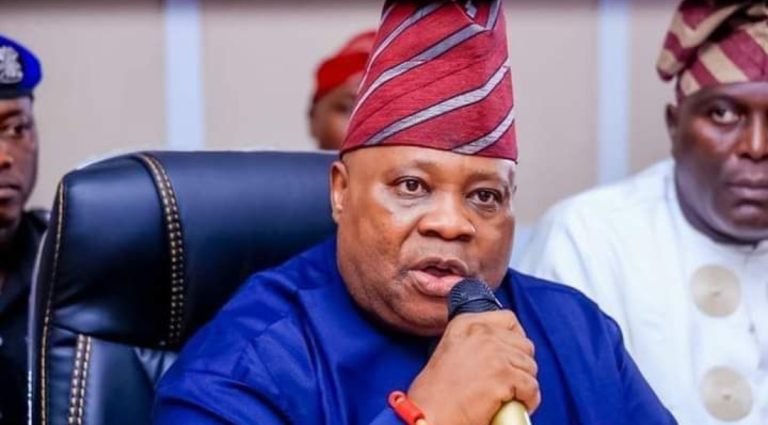 Adeleke laments the death of Osun monarch’s wife.