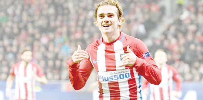 Griezmann extends Atletico Madrid contract