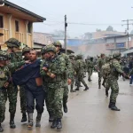 The Colombian Army liberates 57 troops who were kidnapped by locals in an area connected to rebels.