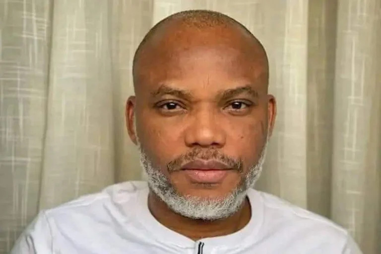 Nnamdi Kanu’s release from four years of detention is demanded by the UN, AU, and ECOWAS.