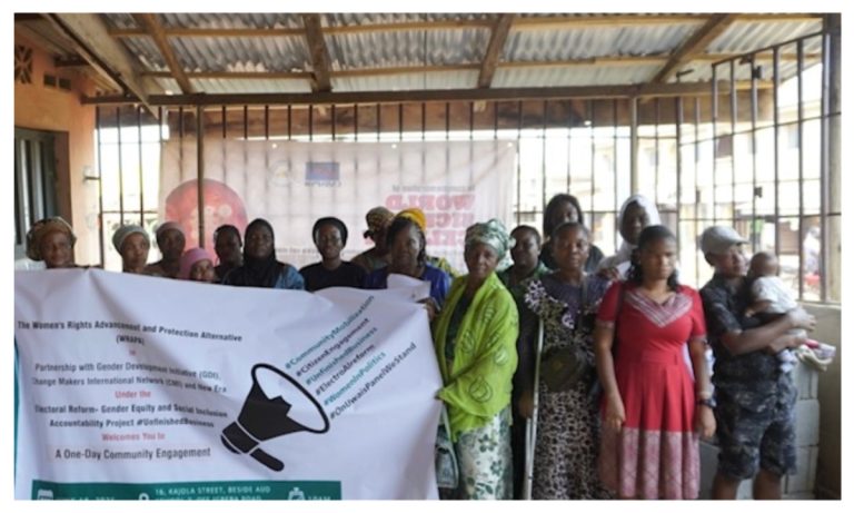 PWDs and women are encouraged to get involved with politics.