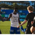 Daga marks first Molde goal with celebration in Norway