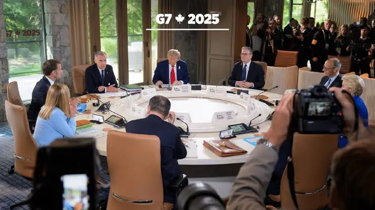 The G7 declares Iran the “Principal Source” of regional instability and upholds Israel’s right to self-defense.