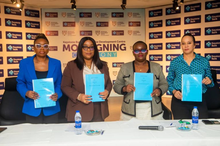 Keystone Bank, Enterprise Development Centre sign MoU to empower SMEs in Nigeria