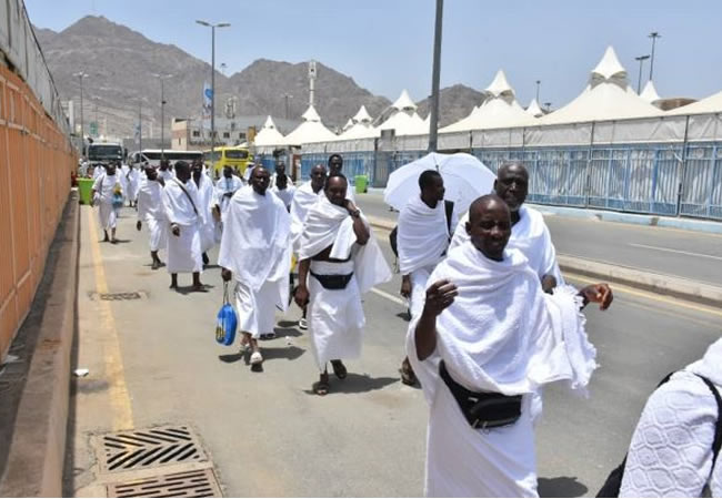 Tears, joy as Nigerian pilgrims depart Saudi after Hajj.