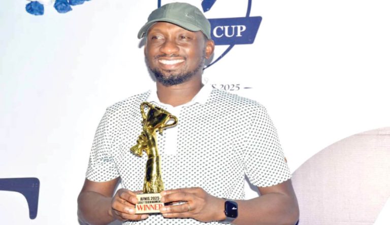Oluwatola clinches overall net winner title at 4th AFNIS golf tournament