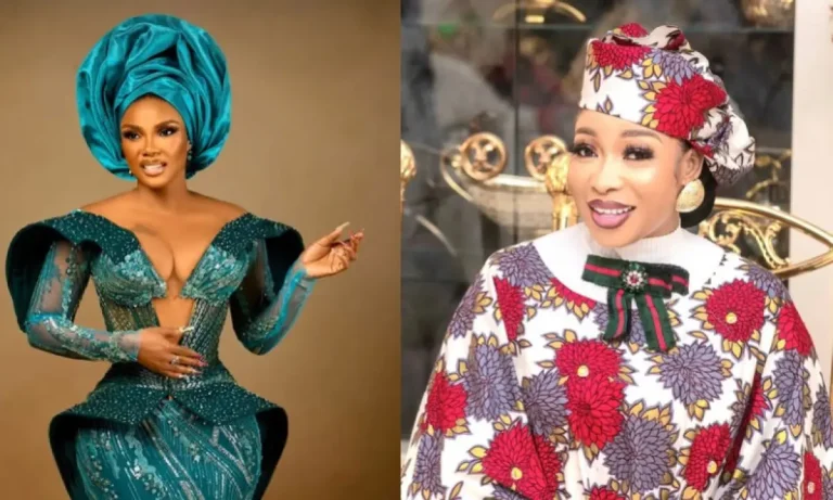 Iyabo Ojo and Lizzy Anjorin argue over Priscilla’s pregnancy announcement.