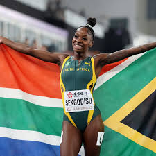 Sekgodiso finishes on the podium at the Eugene Diamond League once more.