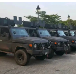 The Katsina government combats banditry by deploying eight new armored vehicles.