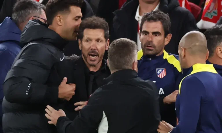 SPORTUCL: Simeone explained why he assaulted a Liverpool supporter, saying, “They insulted me throughout the game.”