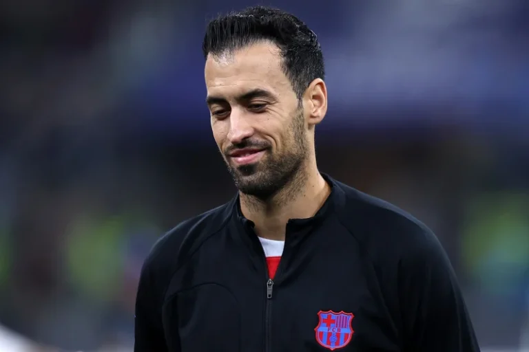 SPORTBusquets will no longer play football.