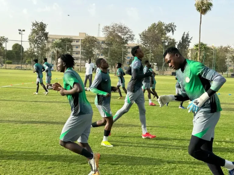 Flying Eagles arrive in Talca for group matches in the SPORT2025 U-20 W/Cup.