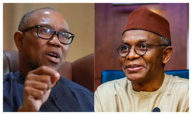 Nigerians find it hard seeing Peter Obi and El-Rufai together – Aisha Yesufu (VIDEO).