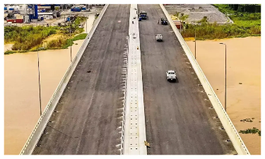 The Nigerian government has started urgently repairing the Shagamu-Benin Bridge.