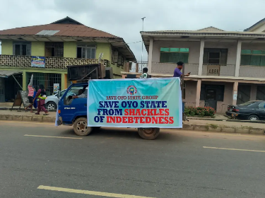 Oyo APC protests over alleged victimization of a lawmaker over N300 billion loan