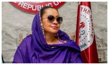 The Nigerian Senate tells Natasha, “You can’t resume now, matter is still in court.”