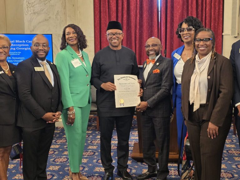 Peter Obi receives honorary citizenship from Georgia.