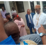 Olubadan and Oba Ladoja are visited in Ibadan by Atiku, El-Rufai, and Ayu.